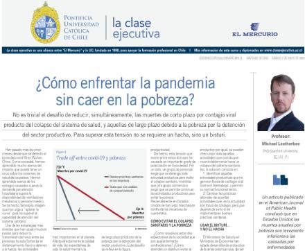 ¿Cómo enfrentar la pandemia sin caer en la pobreza?